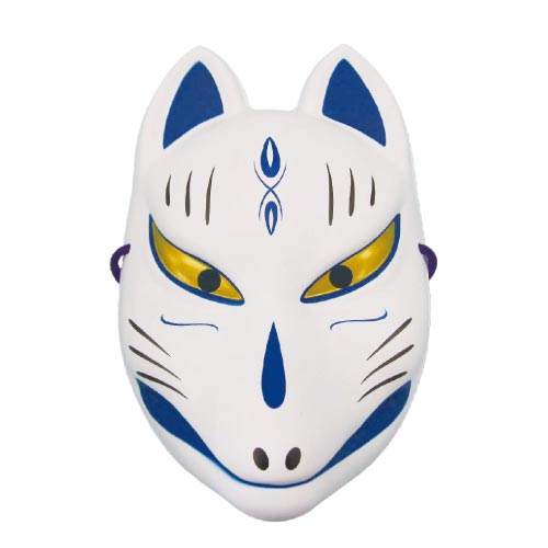 狐（金目・青）